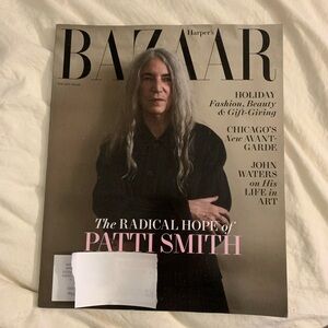 Harper’s Bazaar Magazine ‘The Radical Hope of Patti Smith’ January 2023